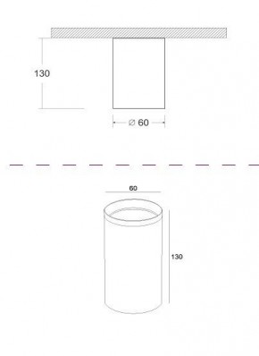 Накладной светильник Maytoni Focus C010CL-01GF в Тобольске - tobolsk.mebel24.online | фото 2