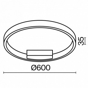 Накладной светильник Maytoni Rim MOD058CL-L35WK в Тобольске - tobolsk.mebel24.online | фото 4