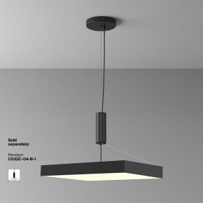 Накладной светильник Maytoni Zon C032CL-90W3K-SQ-B в Тобольске - tobolsk.mebel24.online | фото 8