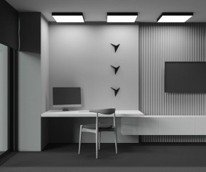 Накладной светильник Maytoni Zon C032CL-90W3K-SQ-B в Тобольске - tobolsk.mebel24.online | фото 9