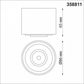 Накладной светильник Novotech Gesso 358811 в Тобольске - tobolsk.mebel24.online | фото 7