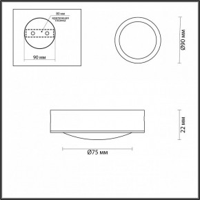 Накладной светильник Odeon Light Reus 4342/7CL в Тобольске - tobolsk.mebel24.online | фото 4