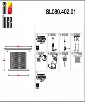 Накладной светильник ST-Luce Lastero SL080.402.01 в Тобольске - tobolsk.mebel24.online | фото 3