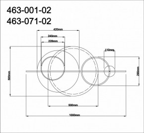 Накладной светильник Velante 463 463-001-02 в Тобольске - tobolsk.mebel24.online | фото