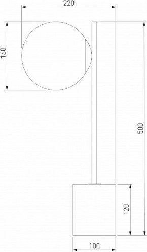 Настольная лампа декоративная Eurosvet Marbella 01157/1 латунь в Тобольске - tobolsk.mebel24.online | фото 3