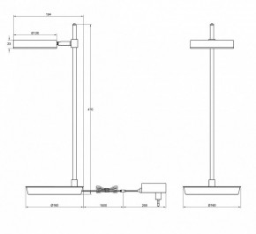 Настольная лампа декоративная Maytoni Fad MOD070TL-L8W3K в Тобольске - tobolsk.mebel24.online | фото 3