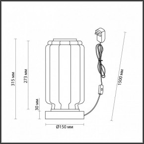 Настольная лампа декоративная Odeon Light Jam 5408/10TL в Тобольске - tobolsk.mebel24.online | фото 4