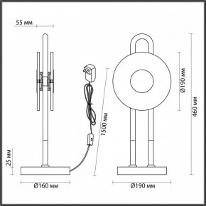 Настольная лампа декоративная Odeon Light Magnet 5407/12TL в Тобольске - tobolsk.mebel24.online | фото 4