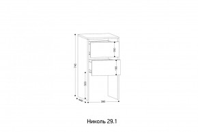 НИКОЛЬ 25 Шкаф 5-ти створчатый в Тобольске - tobolsk.mebel24.online | фото 7