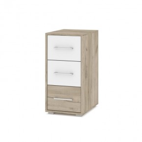 ОЛИВИЯ О62 Комод-тумба (дуб серый/белый) в Тобольске - tobolsk.mebel24.online | фото