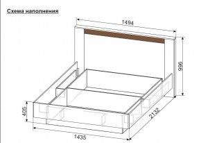 ОРЛАНДО Спальный гарнитур (модульный) в Тобольске - tobolsk.mebel24.online | фото 7