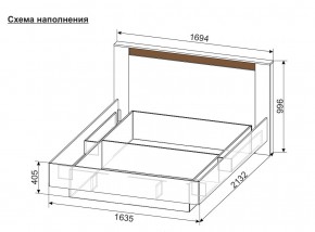 ОРЛАНДО Спальный гарнитур (модульный) в Тобольске - tobolsk.mebel24.online | фото 8