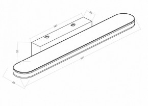 Подсветка для зеркала Maytoni Epic MIR009WL-L12CH4K в Тобольске - tobolsk.mebel24.online | фото 3