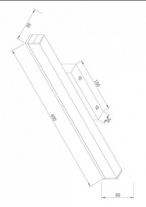 Подсветка для зеркала Maytoni Fichte MIR012WL-L9B4K в Тобольске - tobolsk.mebel24.online | фото 3