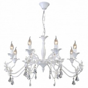 Подвесная люстра Arte Lamp Angelina A5349LM-8WH в Тобольске - tobolsk.mebel24.online | фото 3