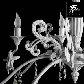 Подвесная люстра Arte Lamp Angelina A5349LM-8WH в Тобольске - tobolsk.mebel24.online | фото 6
