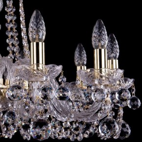 Подвесная люстра Bohemia Ivele Crystal 1402 1402/10/240/G/Balls в Тобольске - tobolsk.mebel24.online | фото 2