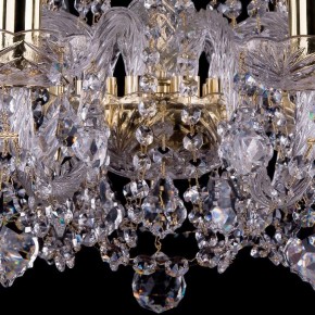 Подвесная люстра Bohemia Ivele Crystal 1402 1402/10/240/G/Leafs в Тобольске - tobolsk.mebel24.online | фото 5