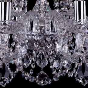 Подвесная люстра Bohemia Ivele Crystal 1402 1402/10/240/Ni/Leafs в Тобольске - tobolsk.mebel24.online | фото 3