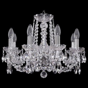 Подвесная люстра Bohemia Ivele Crystal 1402 1402/8/160/Ni в Тобольске - tobolsk.mebel24.online | фото