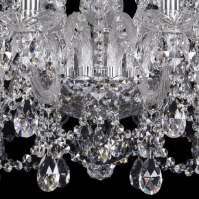 Подвесная люстра Bohemia Ivele Crystal 1411 1411/12+6/300/Ni в Тобольске - tobolsk.mebel24.online | фото 3