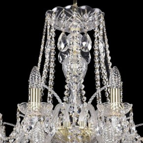 Подвесная люстра Bohemia Ivele Crystal 1411 1411/16+8/360/2d/G в Тобольске - tobolsk.mebel24.online | фото 4