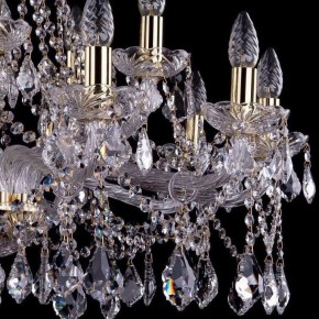 Подвесная люстра Bohemia Ivele Crystal 1413 1413/10+5/300/G/Leafs в Тобольске - tobolsk.mebel24.online | фото 2