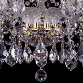 Подвесная люстра Bohemia Ivele Crystal 1413 1413/10+5/300/G/Leafs в Тобольске - tobolsk.mebel24.online | фото 3