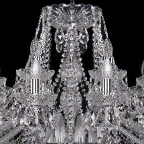 Подвесная люстра Bohemia Ivele Crystal 1413 1413/16+8/400/Ni в Тобольске - tobolsk.mebel24.online | фото 4