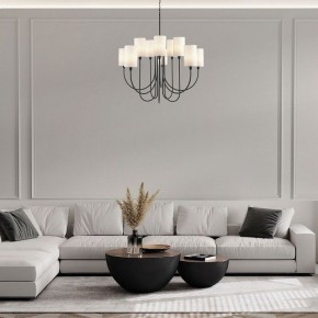 Подвесная люстра Eurosvet Abbey 60164/10 черный в Тобольске - tobolsk.mebel24.online | фото 4