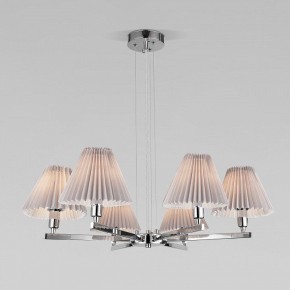 Подвесная люстра Eurosvet Peony 60136/6 хром/серый в Тобольске - tobolsk.mebel24.online | фото 3