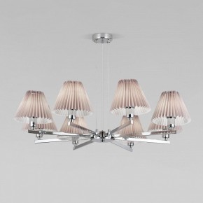 Подвесная люстра Eurosvet Peony 60136/8 хром/серый в Тобольске - tobolsk.mebel24.online | фото 2