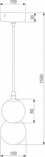 Подвесная люстра Eurosvet Polar 50250/1 LED серый в Тобольске - tobolsk.mebel24.online | фото 3