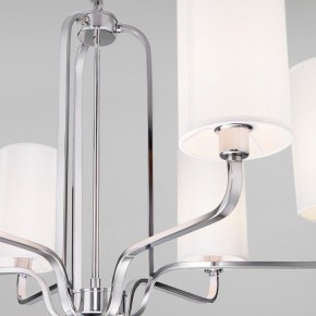 Подвесная люстра Eurosvet Purezza 60128/6 хром в Тобольске - tobolsk.mebel24.online | фото 5