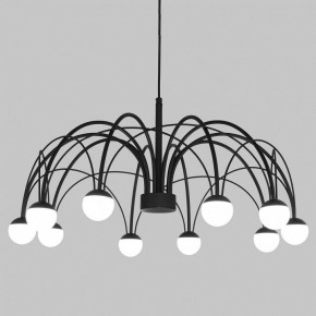 Подвесная люстра Eurosvet Ragno 90034/10 LED черный в Тобольске - tobolsk.mebel24.online | фото