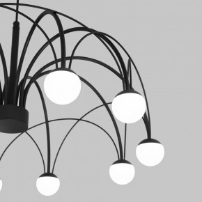 Подвесная люстра Eurosvet Ragno 90034/10 LED черный в Тобольске - tobolsk.mebel24.online | фото 6