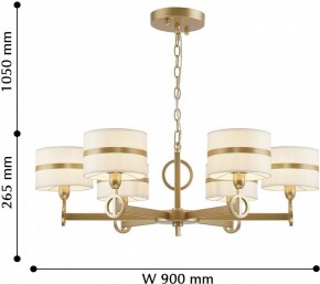 Подвесная люстра Favourite Mateo 2634-8P в Тобольске - tobolsk.mebel24.online | фото 8