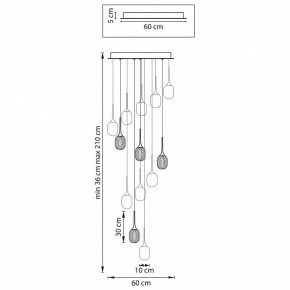 Подвесная люстра Lightstar Acrile 738131 в Тобольске - tobolsk.mebel24.online | фото 7