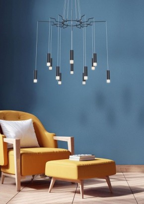 Подвесная люстра Maytoni Davida MOD035PL-12B в Тобольске - tobolsk.mebel24.online | фото 4