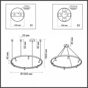 Подвесная люстра Odeon Light Fonda 4317/93L в Тобольске - tobolsk.mebel24.online | фото 6