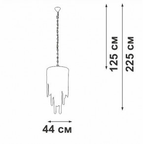 Подвесная люстра Vitaluce V5885 V5885-9/7 в Тобольске - tobolsk.mebel24.online | фото 3