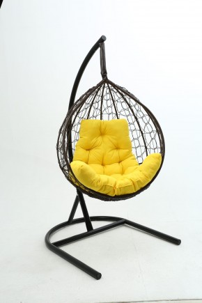 Подвесное кресло Бароло (коричневый/желтый) в Тобольске - tobolsk.mebel24.online | фото