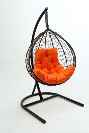 Подвесное кресло Бароло (коричневый/оранжевый) в Тобольске - tobolsk.mebel24.online | фото