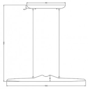 Подвесной светильник Arte Lamp Conca A4286SP-19BK в Тобольске - tobolsk.mebel24.online | фото 3