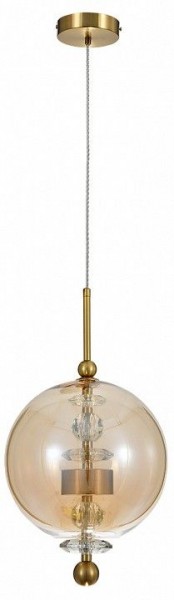 Подвесной светильник Indigo Illusione 11055/1P Amber в Тобольске - tobolsk.mebel24.online | фото 2