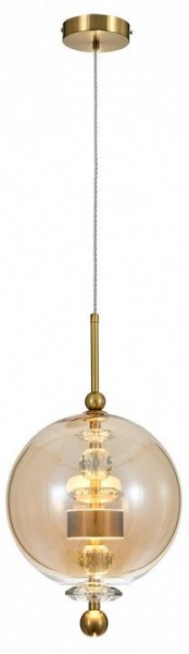 Подвесной светильник Indigo Illusione 11055/1P Amber в Тобольске - tobolsk.mebel24.online | фото 4