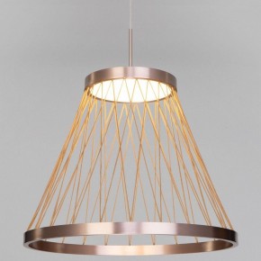 Подвесной светильник Eurosvet Cesta 40016/1 LED коричневый в Тобольске - tobolsk.mebel24.online | фото