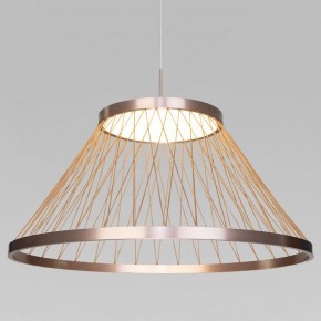 Подвесной светильник Eurosvet Cesta 40017/1 LED коричневый в Тобольске - tobolsk.mebel24.online | фото
