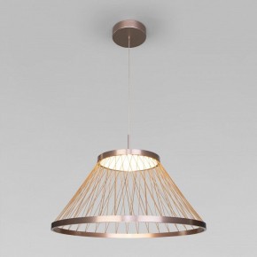 Подвесной светильник Eurosvet Cesta 40017/1 LED коричневый в Тобольске - tobolsk.mebel24.online | фото 2