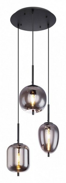 Подвесной светильник Globo Blacky 15345-3 в Тобольске - tobolsk.mebel24.online | фото